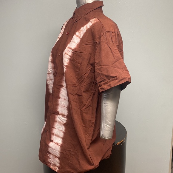 BLUE TIBET BUTTON DOWN - Picture 3 of 6